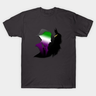 Silhy bat colors T-Shirt